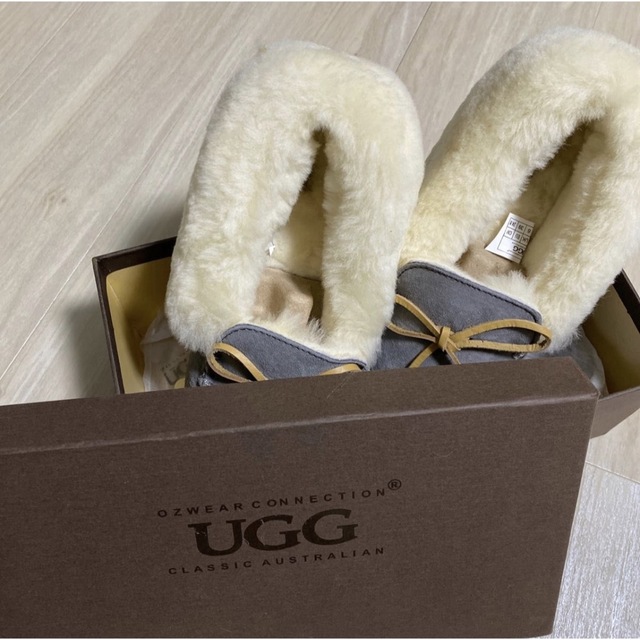 UGG ファー ローファー モカシン 早割クーポン！ 64.0%OFF stockshoes.co