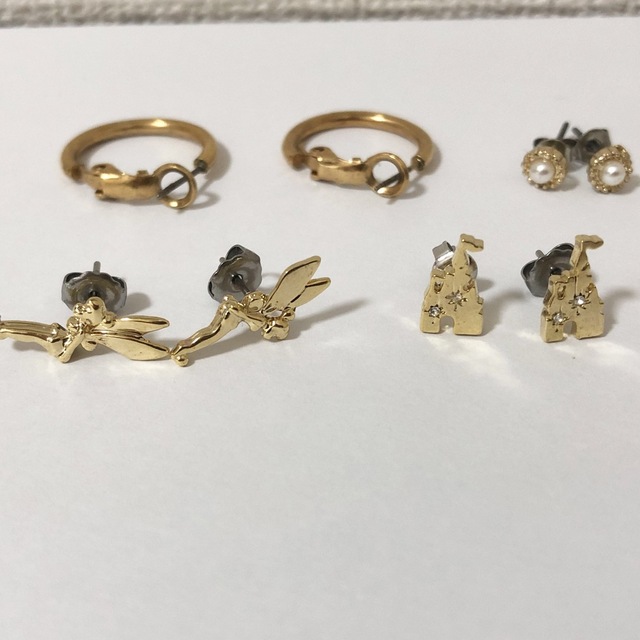 ファッションピアス 8セット イヤーカフ まとめ売り ゴールド ピンクゴールド レディースのアクセサリー(ピアス)の商品写真