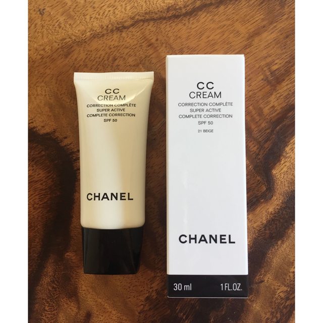 一度のみ使用CHANEL シャネル　CCクリーム　N 21ベージュ