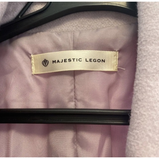 MAJESTIC LEGON(マジェスティックレゴン)のマジェスティックレゴン  チェスターコート レディースのジャケット/アウター(チェスターコート)の商品写真