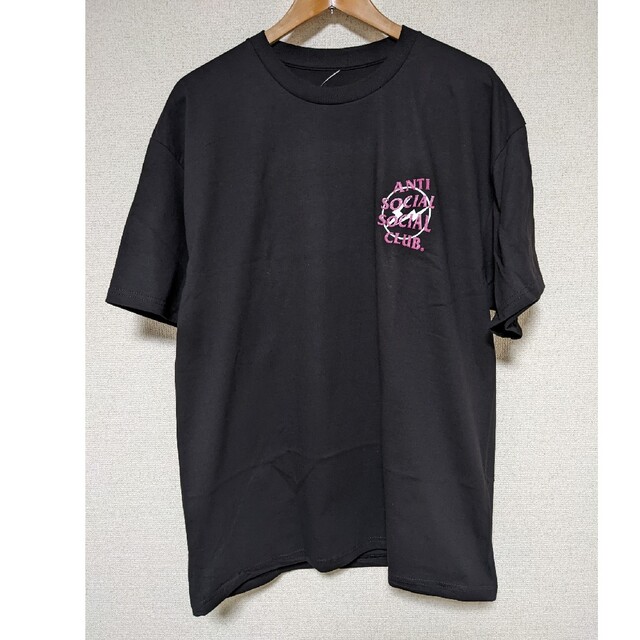 ANTI SOCIAL SOCIAL CLUB(アンチソーシャルソーシャルクラブ)のアンチソーシャルソーシャルクラブ　フラグメント　Tシャツ　XL　アンチ ピンク メンズのトップス(Tシャツ/カットソー(半袖/袖なし))の商品写真