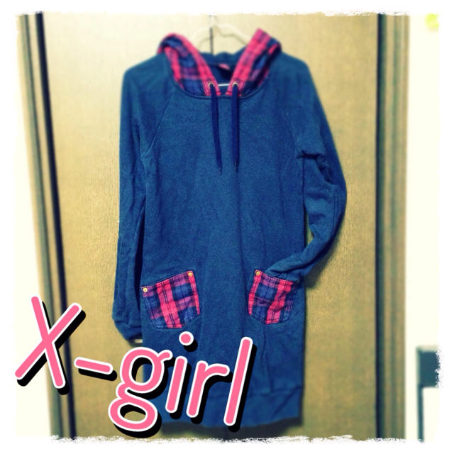 X-girl(エックスガール)のちさっとぅー♡さま 取り置き 〜1/22 レディースのワンピース(ひざ丈ワンピース)の商品写真
