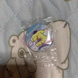 くら寿司　缶バッチ　ポムポムプリン(キャラクターグッズ)