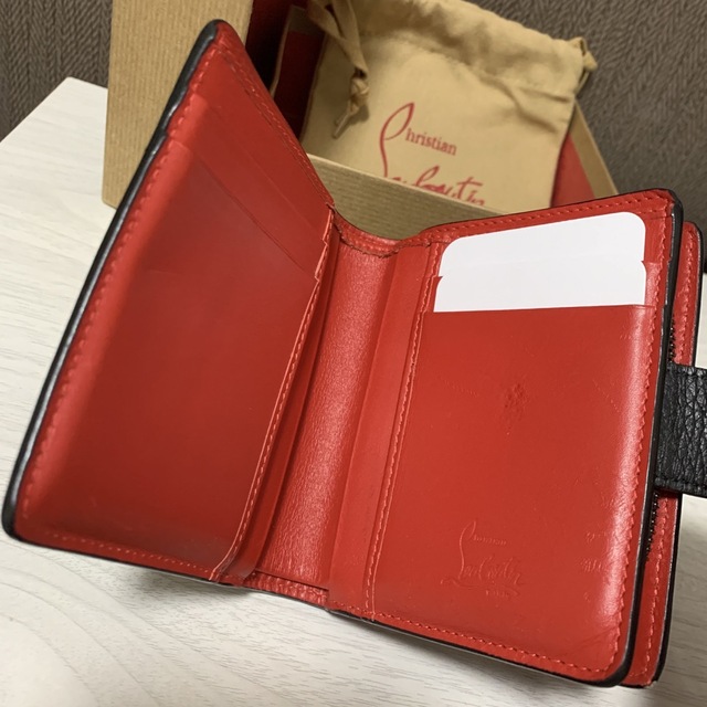 Paloma Mini Wallet ルブタン　ミニ財布　二つ折り財布