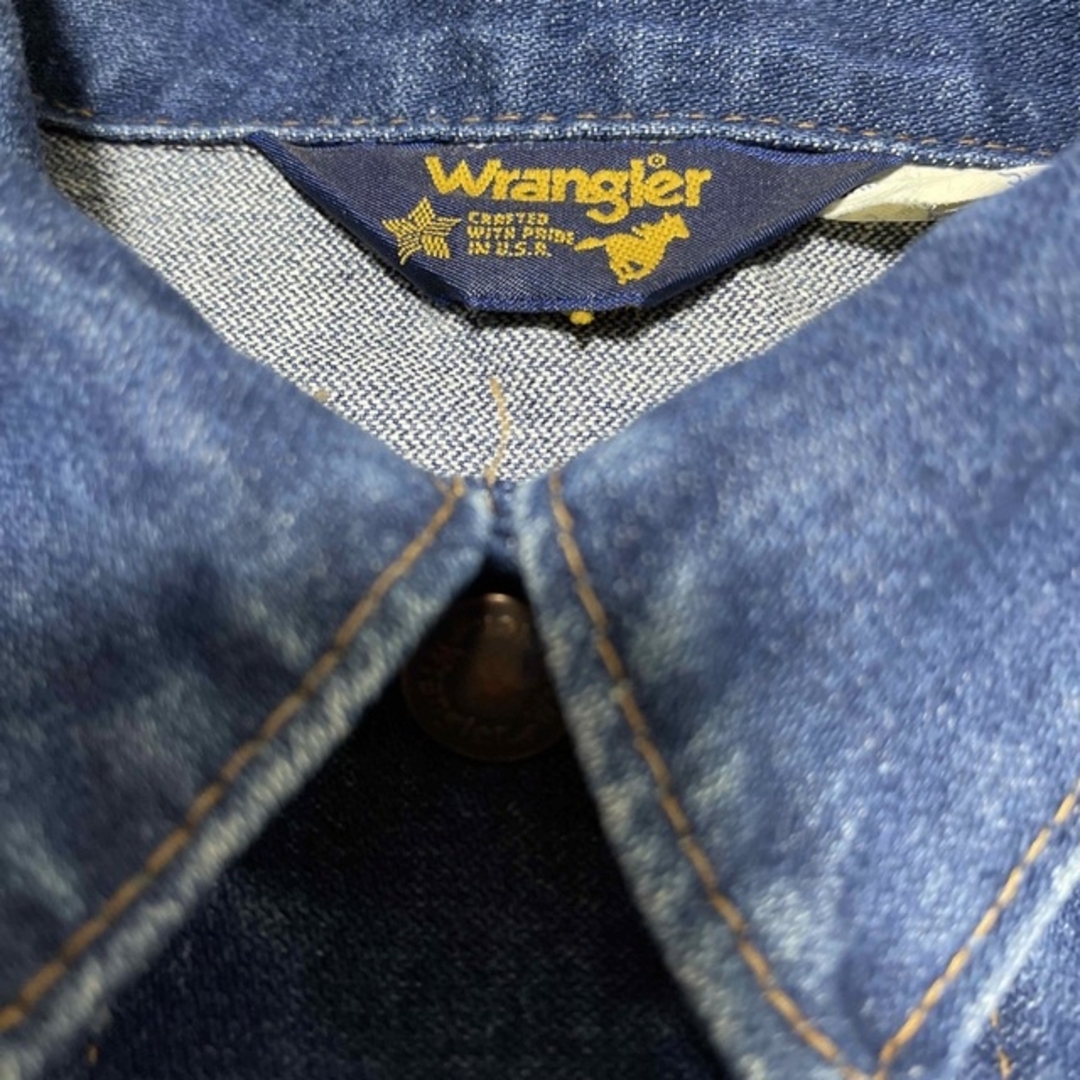 Wrangler(ラングラー)のWrangler(ラングラー)デニムジャケット メンズのジャケット/アウター(Gジャン/デニムジャケット)の商品写真