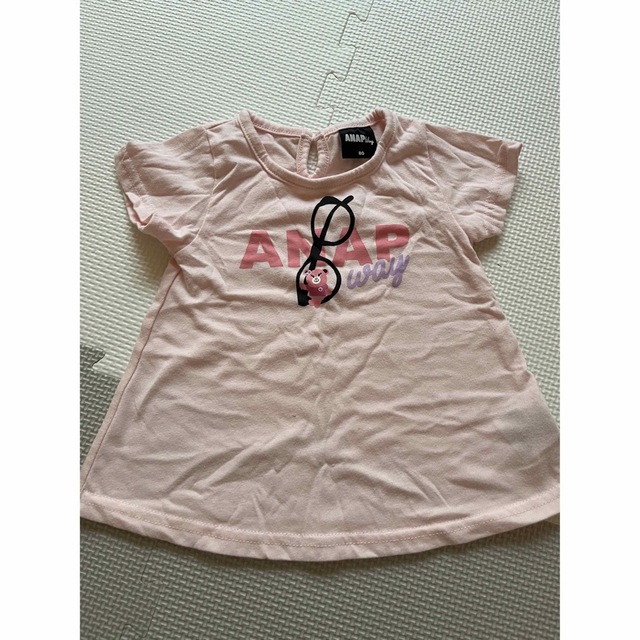 ANAP Tシャツ 80 キッズ/ベビー/マタニティのベビー服(~85cm)(Ｔシャツ)の商品写真