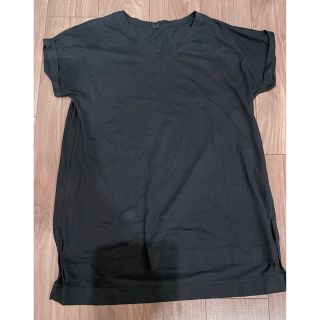 ユニクロ(UNIQLO)のTシャツ　ブラック　ユニクロ(Tシャツ(半袖/袖なし))