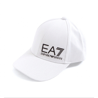 新品未使用 エンポリオアルマーニ 帽子 キャップ ホワイト 白 - キャップ
