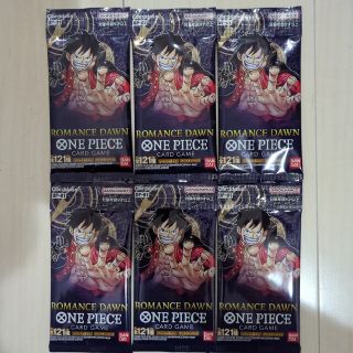 ワンピース ONE PIECE カードゲーム ROMANCE DAWN 6パック(その他)