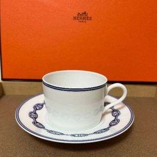 エルメス(HERMES)のエルメス シェーヌダンクル カップ&ソーサー (食器)