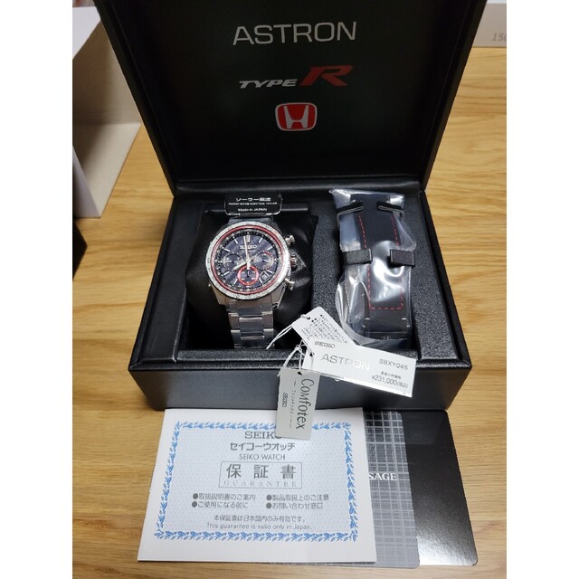 SEIKO(セイコー)のセイコー　ホンダ シビックタイプR 　アストロン メンズの時計(腕時計(アナログ))の商品写真