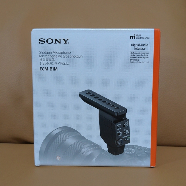 SONY ショットガンマイクロホン ECM-B1M