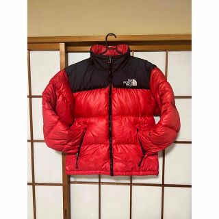 THE NORTH FACE ヌプシ ダウンジャケット　センターロゴ　90s