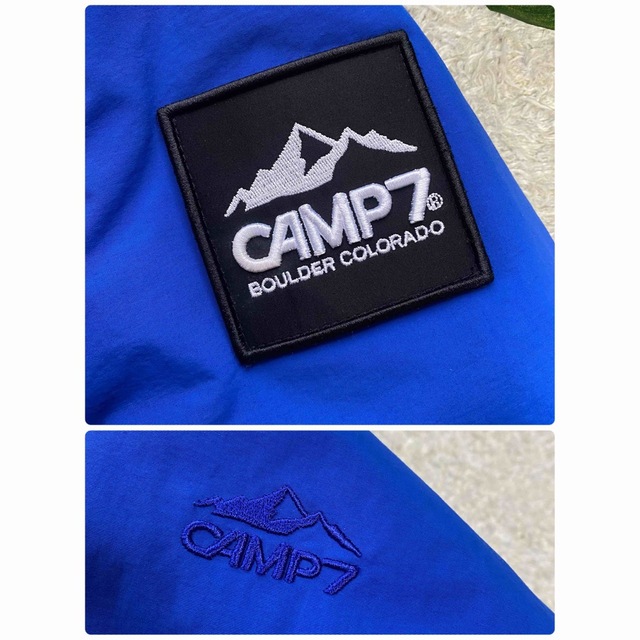 CAMP7未使用に近い美品　L アメリカ発のアウトドアブランド　ダウンジャケット レディースのジャケット/アウター(ダウンジャケット)の商品写真