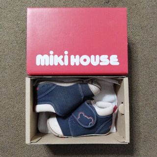 ミキハウス(mikihouse)のmiki HOUSE / ファーストシューズ ネイビー 13 cm(スニーカー)