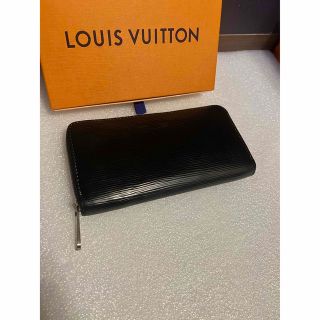 ルイヴィトン(LOUIS VUITTON)のルイヴィトン ラウンドファスナー ジッピーウォレット 黒 リカラー済 エピ ③(長財布)