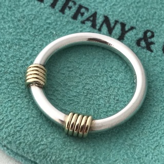 ティファニー(Tiffany & Co.)のTiffany バンドウィズ2ワイヤーリング 11号(リング(指輪))