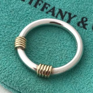 ティファニー(Tiffany & Co.)のTiffany バンドウィズ2ワイヤーリング 11号(リング(指輪))