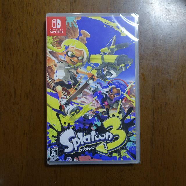 【匿名配送】スプラトゥーン3　ソフト【新品・未開封】