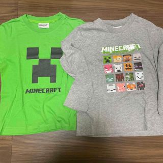 シマムラ(しまむら)のマインクラフト　半袖Tシャツ、長袖Tシャツ(Tシャツ/カットソー)