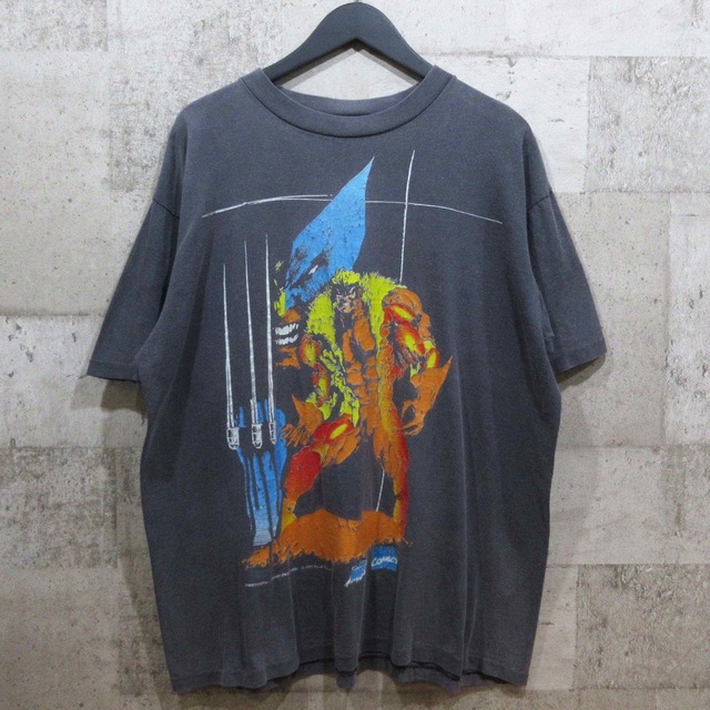 希少 USA製 90s マーベル・ウルヴァリン ヴィンテージTシャツ XL