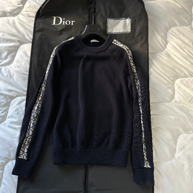 DIOR HOMME - DIOR 22AW CD OBLIQUE LOGO SWEATER KNIT