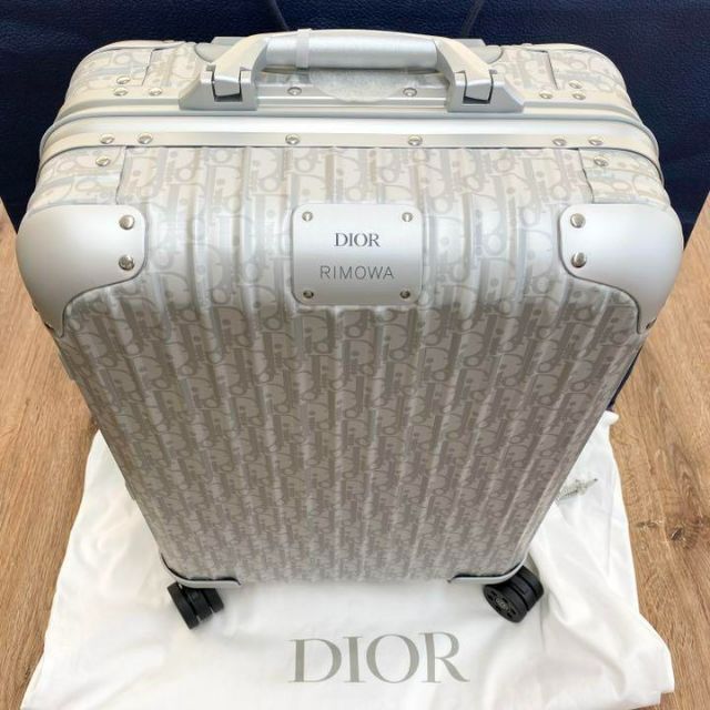 Christian Dior - m2500 ディオール リモワ キャビン スーツケース アルミニウム 33L