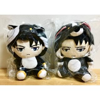 【新品未開封】進撃の巨人 あにまるっこ ぬいぐるみ リヴァイ 2点セット(キャラクターグッズ)