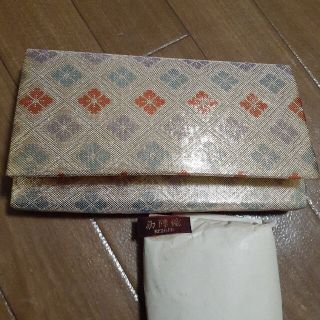 ニシジン(西陣)の西陣織 劣化有り ふくさ?お財布?　和物　民芸品　着物や浴衣　和の小物　長財布(和装小物)