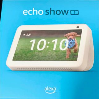 エコー(ECHO)のEcho Show 5 アレクサ ホワイト 新品未使用未開封(スピーカー)