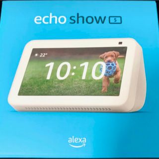 エコー(ECHO)のEcho Show 5 アレクサ ホワイト 新品未使用未開封(スピーカー)