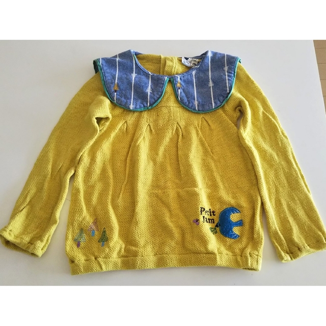 Petit jam(プチジャム)のプチジャム カットソー ブラウス 110 キッズ/ベビー/マタニティのキッズ服女の子用(90cm~)(Tシャツ/カットソー)の商品写真