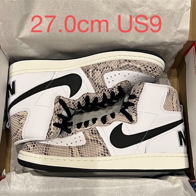 NIKE terminator HIGH Cocoa SNAKE 27.0cm