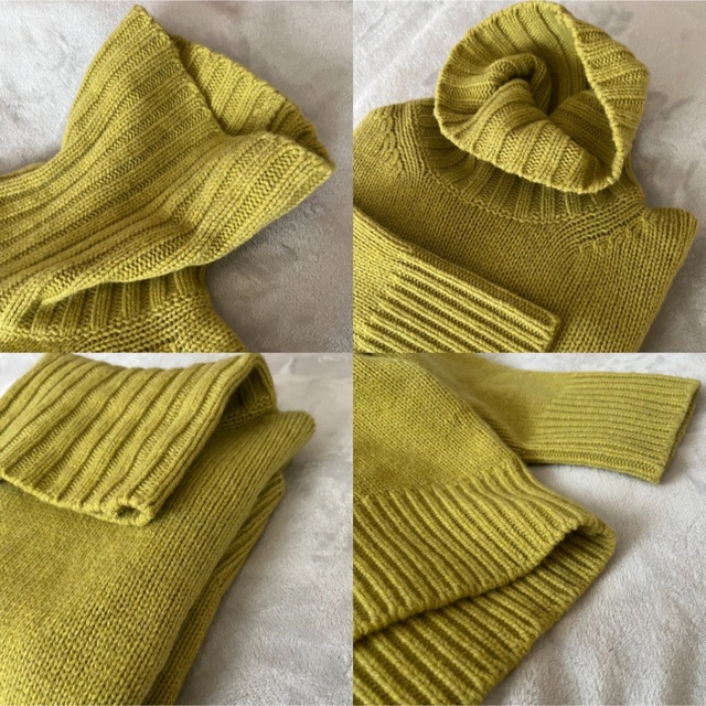 【GALERIE VIE】美品 ファインウール タートルネック プルオーバー