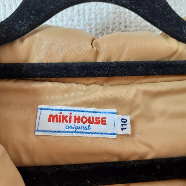 mikihouse(ミキハウス)のミキハウス ダウンコート ジャンパー 100～110cm キッズ/ベビー/マタニティのキッズ服男の子用(90cm~)(ジャケット/上着)の商品写真