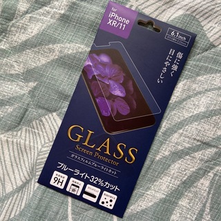 アップル(Apple)のiPhoneXR 11 テン アール ガラス フィルム イレブン 画面 保護 ♡(保護フィルム)