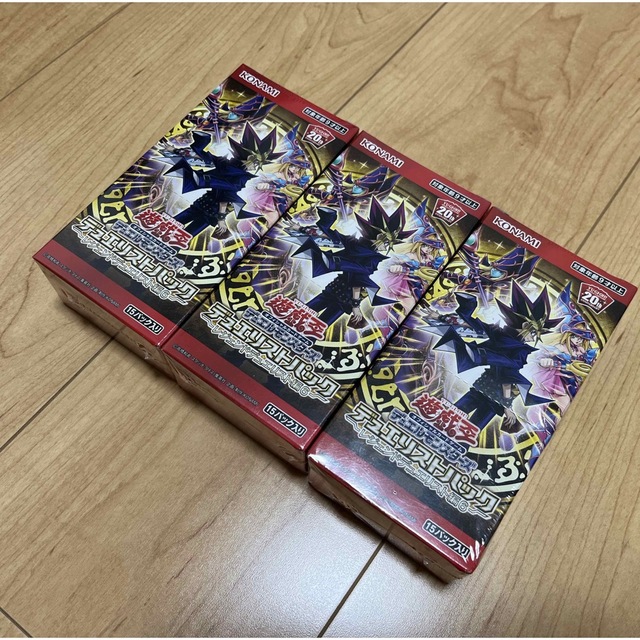 遊戯王 レジェンドデュエリスト編6 3BOX シュリンク付 - Box/デッキ/パック