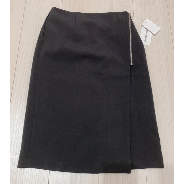 NATURAL BEAUTY BASIC(ナチュラルビューティーベーシック)のナチュラルビューティーベーシックの黒タイトスカート　XS レディースのスカート(ひざ丈スカート)の商品写真