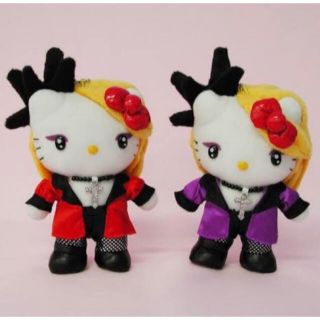 サンリオ(サンリオ)のYoshikitty マスコット ぬいぐるみ(小)紫(ミュージシャン)