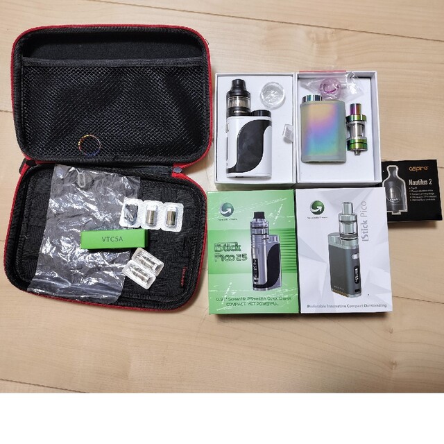 ベイプ　istickpico pico25 Nautilus2 ケース