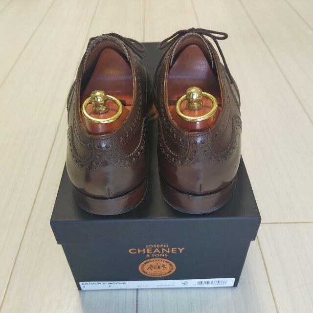 CHEANEY チーニー ARTHUR III アーサーIII ブラウン 7F 3