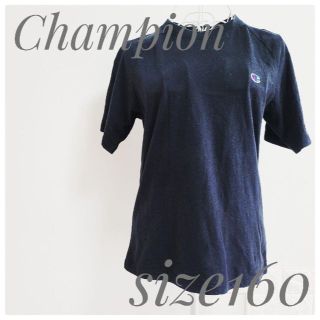 チャンピオン(Champion)のChampion チャンピオン Ｔシャツ ワンポイント 160 M ブラック(Tシャツ/カットソー)