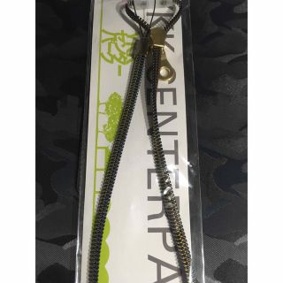 YKK ジッパー ファスナー ジップ ネック ストラップ ブラック ゴールド