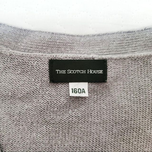 THE SCOTCH HOUSE(ザスコッチハウス)のSCOTCHHOUSE スコッチハウス カーディガン 160 レディースS キッズ/ベビー/マタニティのキッズ服女の子用(90cm~)(ジャケット/上着)の商品写真