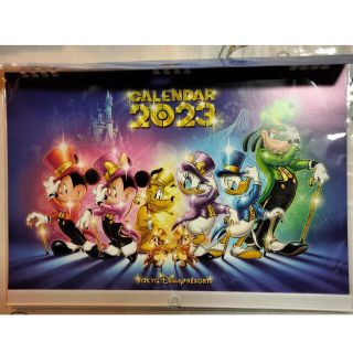 ディズニー(Disney)の新品未使用★2023年ディズニーカレンダー(壁掛け)(キャラクターグッズ)