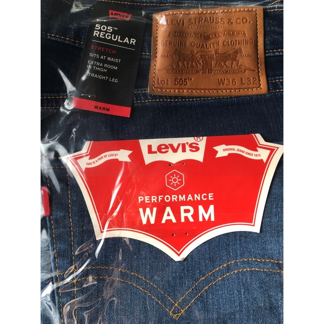 Levi's(リーバイス)の【Levi's／リーバイス】505 WARM STRETCH W36 L32 メンズのパンツ(デニム/ジーンズ)の商品写真