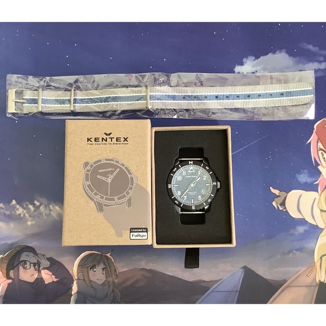 売り出し ゆるキャン△ケンテックスコラボウォッチ 劇場版志摩リン