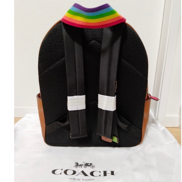 新品 コーチ COACH リュックサック コート バックパック カーキ