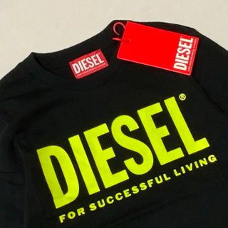 DIESEL - 洗練されたデザイン DIESEL KID 長袖Tシャツ ロゴ 8Y 正規品 ...