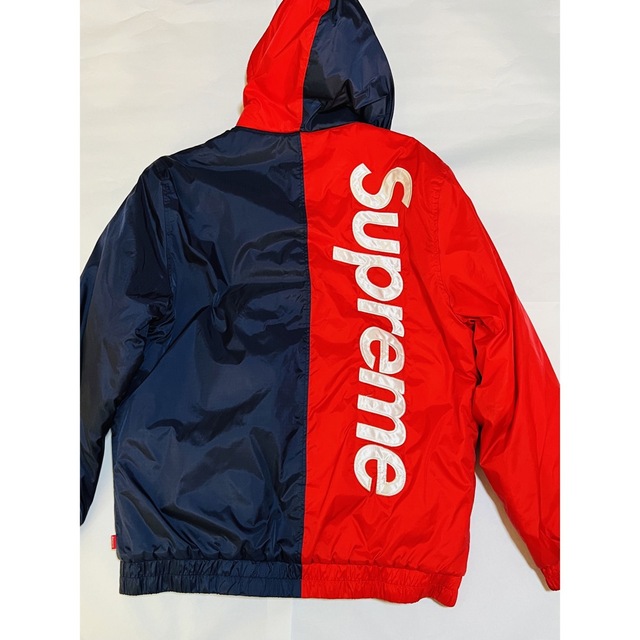 レア Supreme 2-Tone Hooded Sideline Jacket